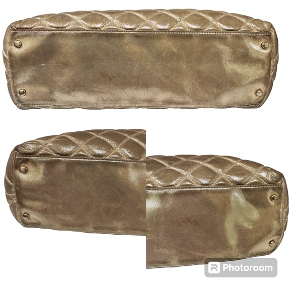 Kate Spade New York Gold Coast Maryanne Tote in Gold Metallic Leather - Picture 8 of 16